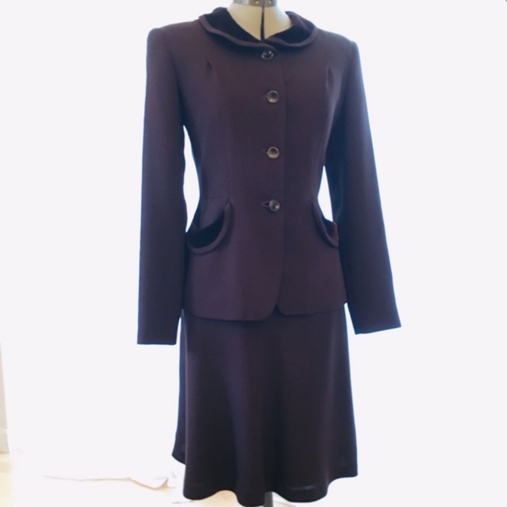Tahari Brown suit